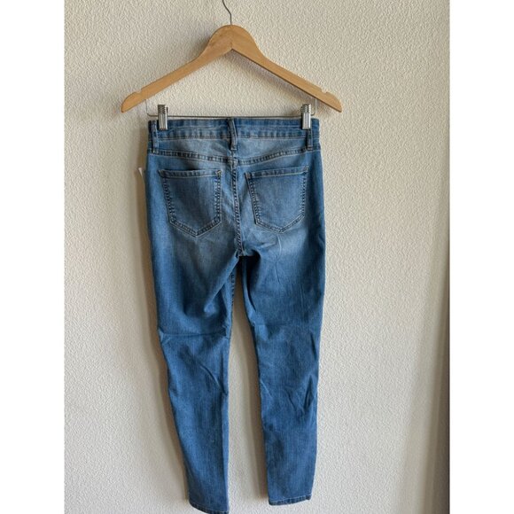 Mid-Rise Super Skinny Jeans - Picture 3 of 5